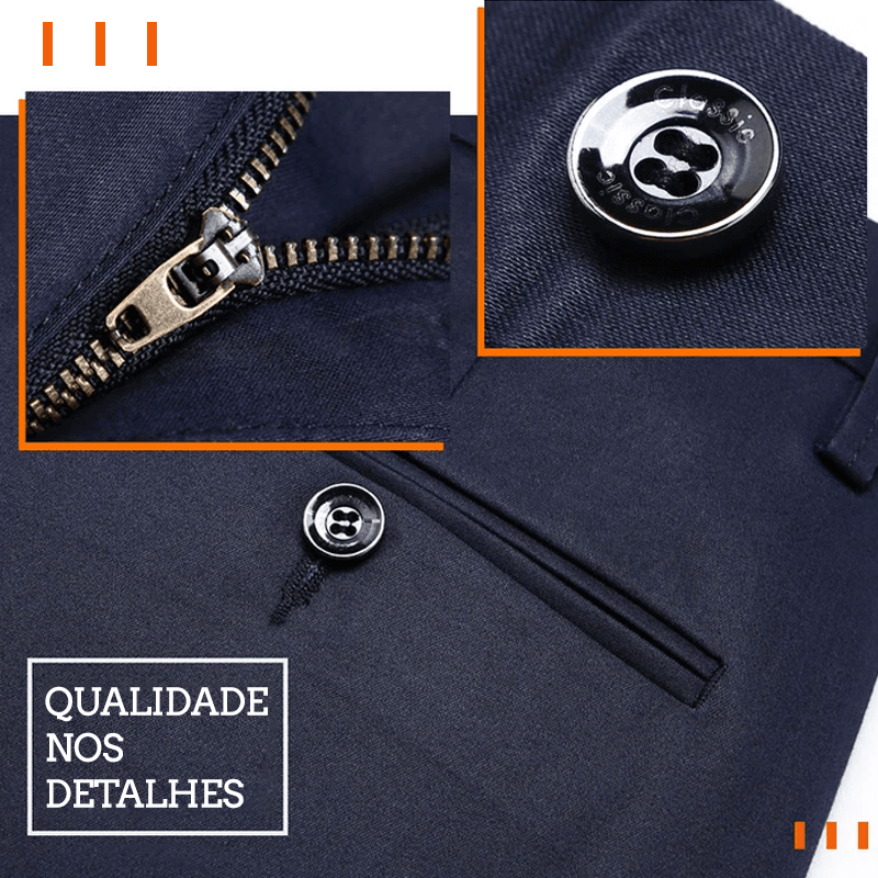 Calça Social Masculina Elysian Flex