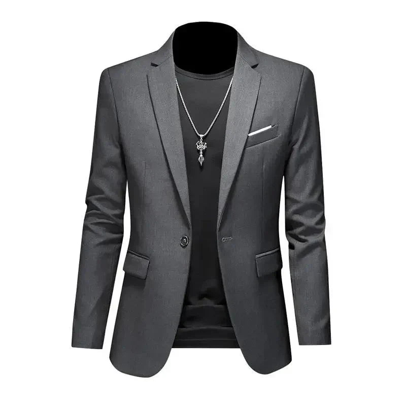 Blazer Masculino Esporte Fino Liso  Smart