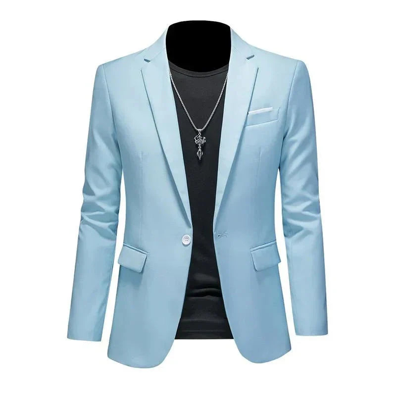 Blazer Masculino Esporte Fino Liso  Smart