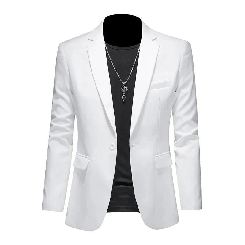 Blazer Masculino Esporte Fino Liso - Lojas Firenzo