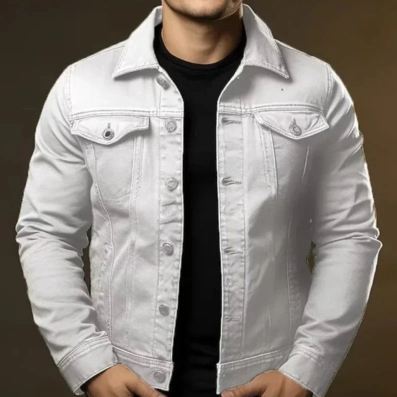 Jaqueta Jeans Masculina Firenzo Slim - Lojas Firenzo