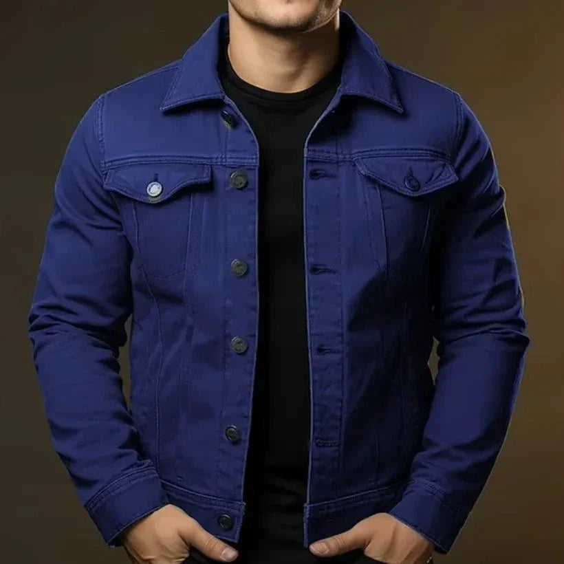 Jaqueta Jeans Masculina Firenzo Slim - Lojas Firenzo