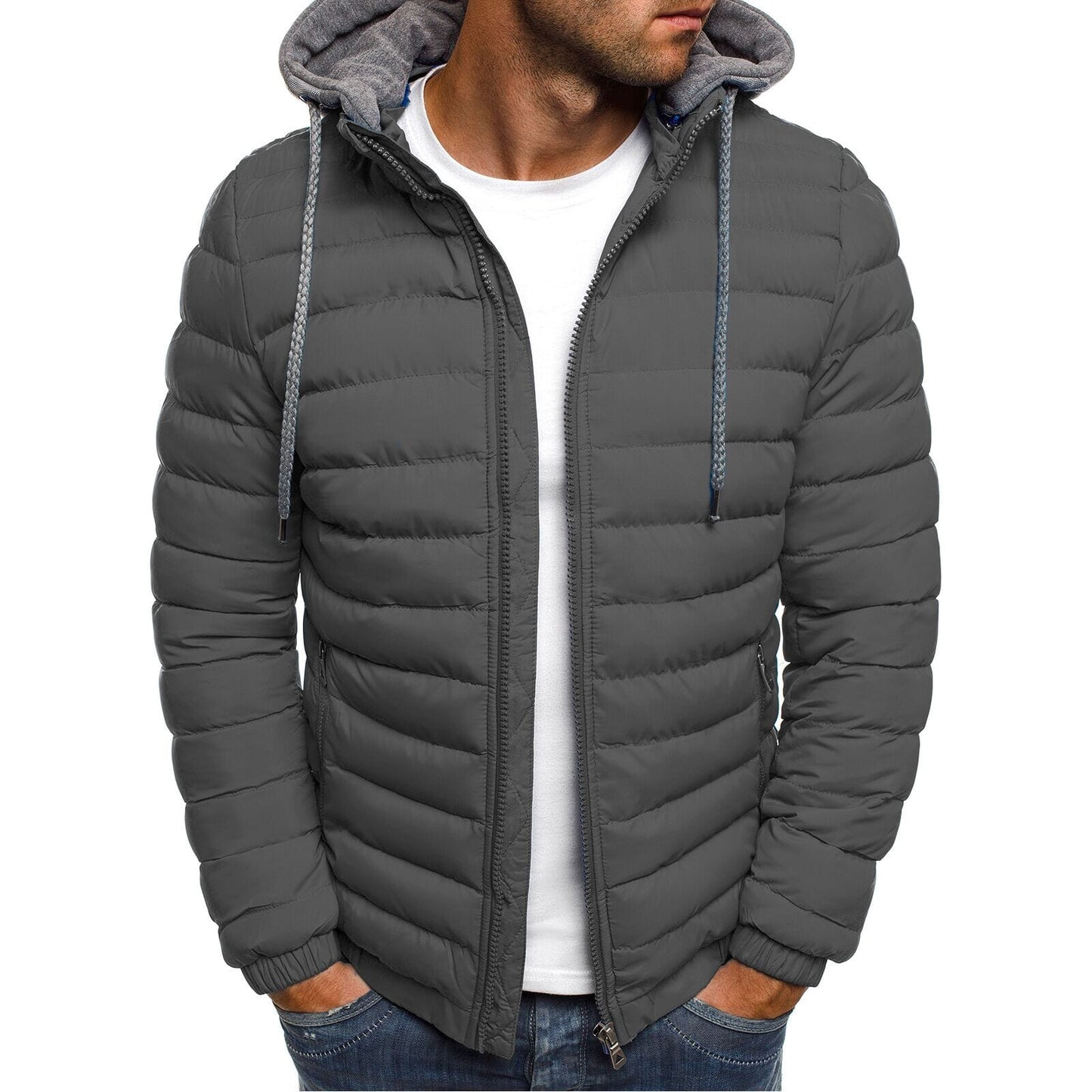 Jaqueta Puffer Masculina Moderna - Lojas Firenzo