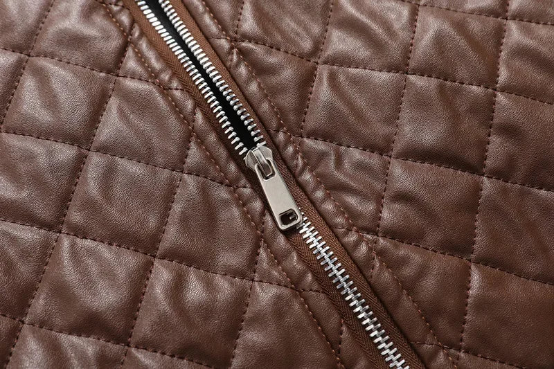 Jaqueta de Couro Race